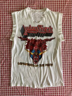 Vintage 1984 Judas Priest Defenders of the Faith Shirt